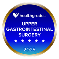 Healthgrades Rated Five Stars for Treatment of Upper Gastrointestinal Surgery 2025