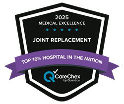 Top 10% Hospital in the Nation for Joint Replacement Award